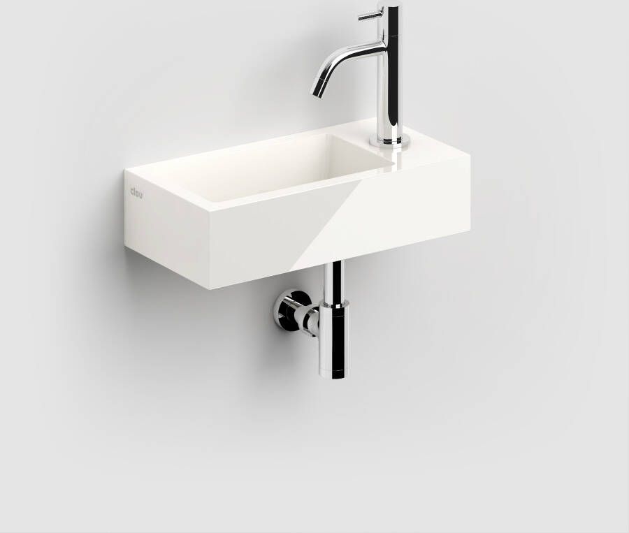 Clou Flush 3 fontein 36cm voorbew. kraangat rechts min. marmer CL 03.08031