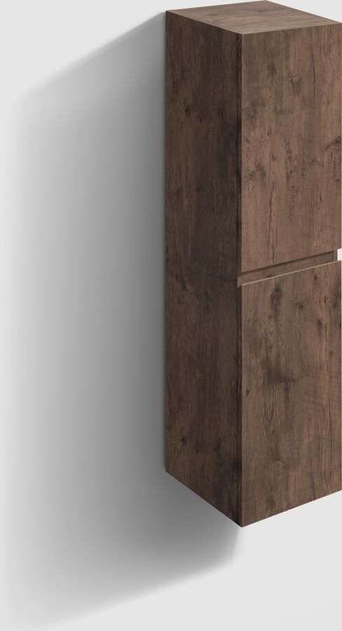 Clou InBe kolomkast 130cm omkeerbaar 2 deuren donker eik