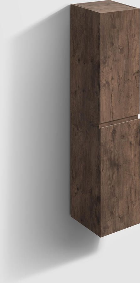 Clou InBe kolomkast 180cm omkeerbaar 2 deuren donker eik