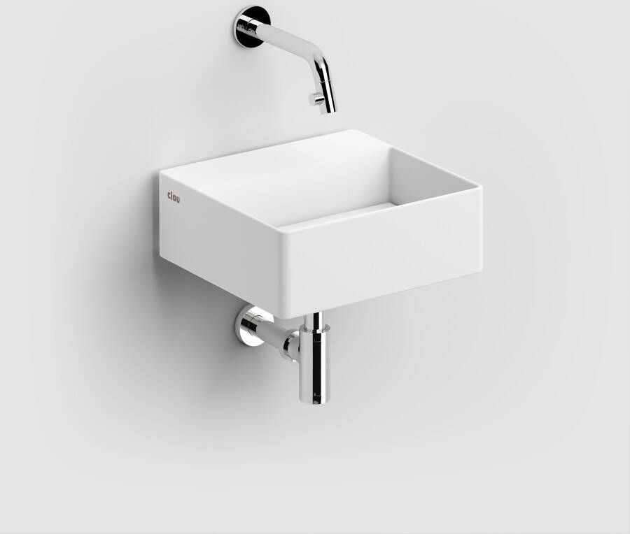 Clou New Flush 1 fontein met afvoerpl aluite met voorb kraang. CL 03.13410.02 - Foto 1