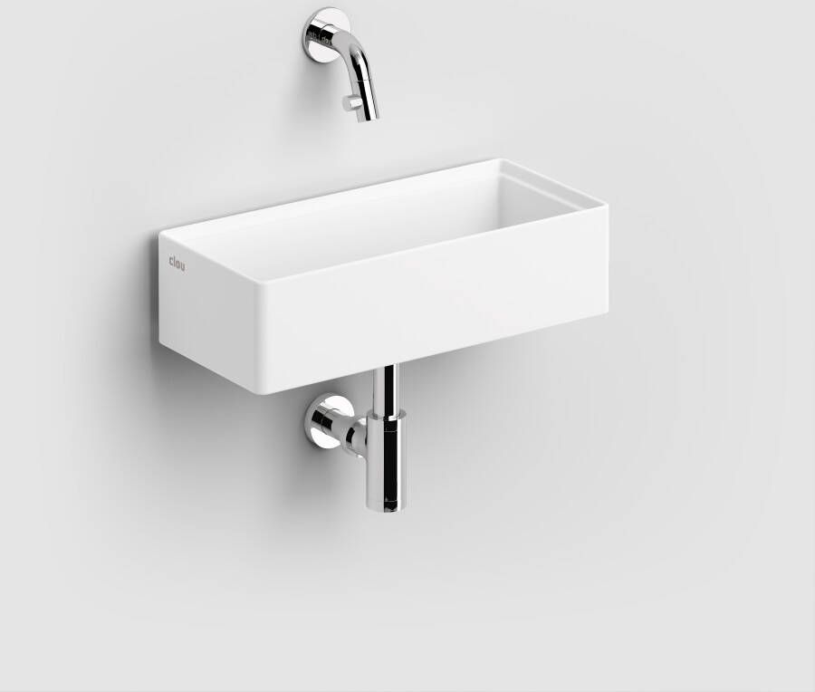 Clou New Flush 3.1 fontein+afvoerplaat zonder kranenbank aluite CL 03.13431.02