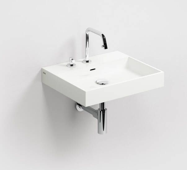 Clou Wash Me wastafel 50cm zonder plug mineral marmer CL 02.26030