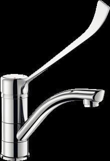 Delabie Belga wastafelmengkraan chroom 2510LBEL