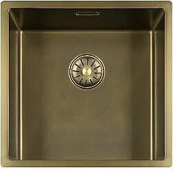 Lorreine Royal series spoelbak 40x40cm Patina 40SP-PATINA-BG