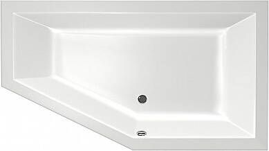 Xenz Society bad 160 rechts bad 160x90 wit 6882-01