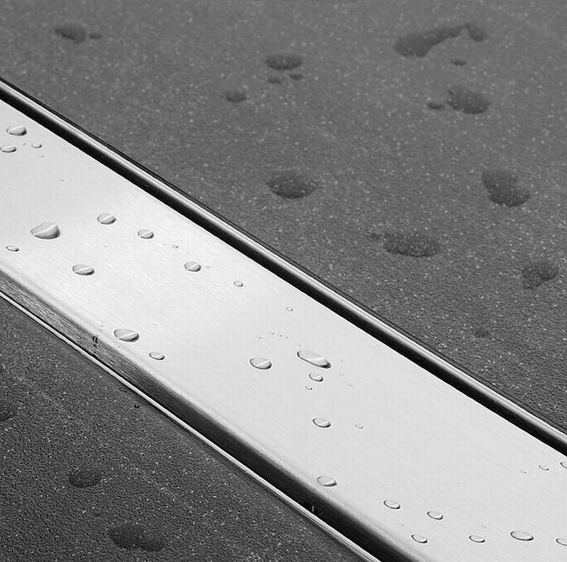 Easy Drain Compact 30 Zero douchegoot 100cm RVS waterslot 30mm m. zijuitloop EDCOMZ100030 - Foto 2
