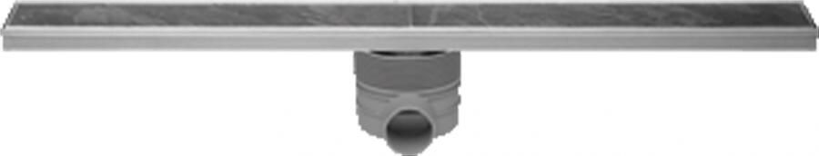 Easy Drain Tegeldrain tegelgoot RVS m. rooster RVS 90cm waterslot 30 35 50mm EDT900 - Foto 2