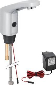 Geberit Hytronic 85 wastafelkraan v. koud of v. gemengd water 230V IR chroom 116135211