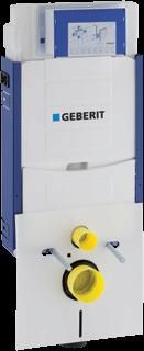 Geberit Kombifix inbouwreervoir H108 wandmodel m. Sigma inbouwreservoir 12cm (UP320) afvoer O90 110mm m. geluisdsisolatieset frontbed 110373005