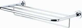 Geesa Luna handdoekplateau m. handdoekhouder 60cm chroom 915552