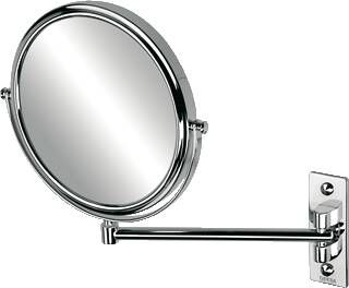 Geesa Mirror Collection scheerspiegel 1-armig normaal en 3x vergrotend 20cm chroom 911085