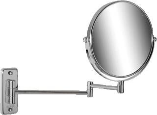Geesa Mirror Collection scheerspiegel 2-armig normaal en 5x vergrotend 20cm 911076