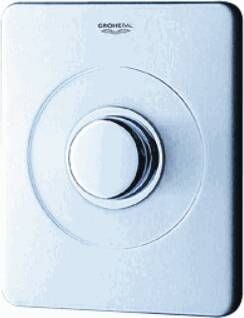 Grohe bedieningsplaat v. WC drukspoelers RVS 43193000