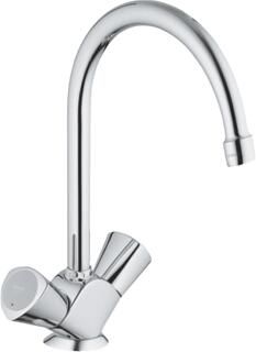 Grohe Costa keukenkraan m. hoge uitloop chroom 31819001 - Foto 1