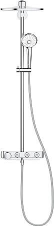 Grohe Euphoria SmartControl 310 Duo douchesysteem chroom 26507000 - Foto 2