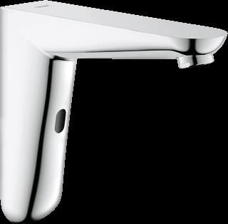 Grohe Euroeco Cosmopolitan E wandkraan z. menging m. LongLife batterij 6V chroom 36274000