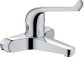 Grohe Euroeco Special veiligheids wandkraan 15cm m. hendel 17cm chroom 32823000