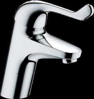 Grohe Euroeco Special veiligheids wastafelkraan hoog m. hendel 12cm gladde body chroom 32790000