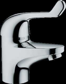 Grohe Euroeco Special Veiligheids wastafelkraan laag m. hendel 12cm gladde body chroom 32789000