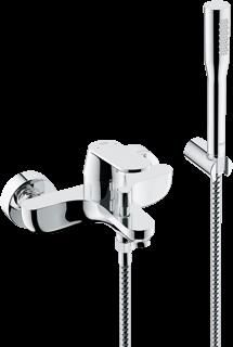 Grohe Eurosmart Cosmopolitan badkraan met badgarnituur chroom 32832000