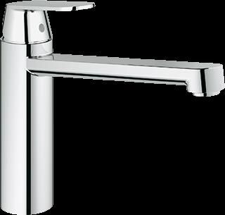 Grohe Eurosmart Cosmopolitan keukenkraan m. medium uitloop chroom 30193000