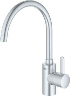 Grohe Eurosmart Cosmopolitan keukenkraan m. hoge uitloop RVS 32843DC2