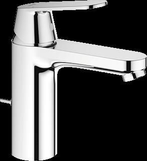 Grohe Eurosmart Cosmopolitan wastafelkraan met waste chroom 2339600E - Foto 1