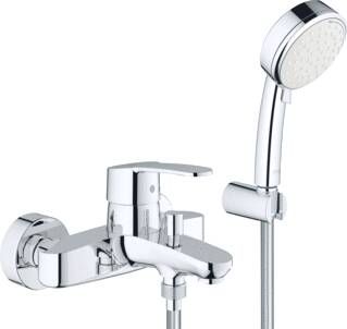 Grohe Eurostyle Cosmopolitan badkraan 15cm m. badset chroom wit 3359220A