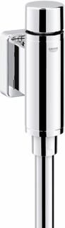 Grohe Rondo urinoirspoeler 1 2 met stopkraan spoelpijp en verbinder chroom 37339000 - Foto 1