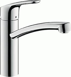 HansGrohe Focus keukenkraan met draaibare uitloop RVS 31806800