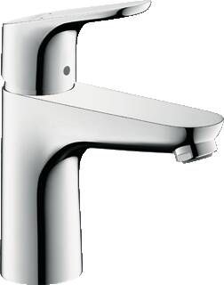 HansGrohe Focus Wastafelkraan 100 CoolStart m. waste chroom 31621000