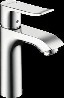 Hansgrohe Metris wastafelkraan zonder waste chroom 31084000