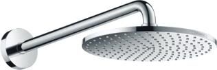 Hansgrohe Raindance S hoofddouche 240 1jet PowderRain m. douchearm 39cm O24cm chroom 27607000