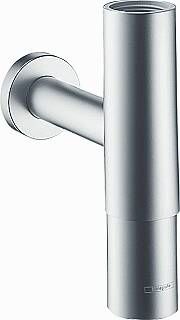Hansgrohe Universeel Flowstar Premium verstelbare designbekersifon 5 4"m. muurbuis m. rozet chroom 52100000