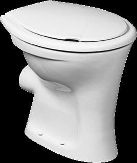 Ideal Standard Eurovit closetpot PK vlakspoel +6cm wit V311601