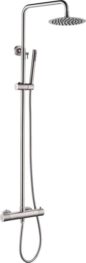 Italy Sanitair 304 RVS regendouche + therm kraan