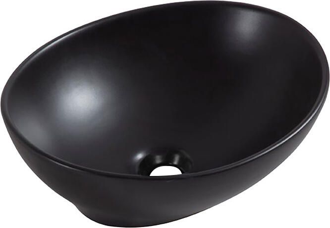 Italy Sanitair Barco fontein 40x33cm matzwart 32.2411