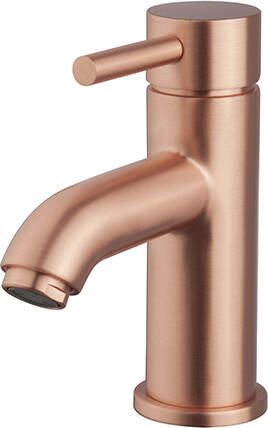 Italy Sanitair Cadans wastafelmengkraan laag geborsteld koper