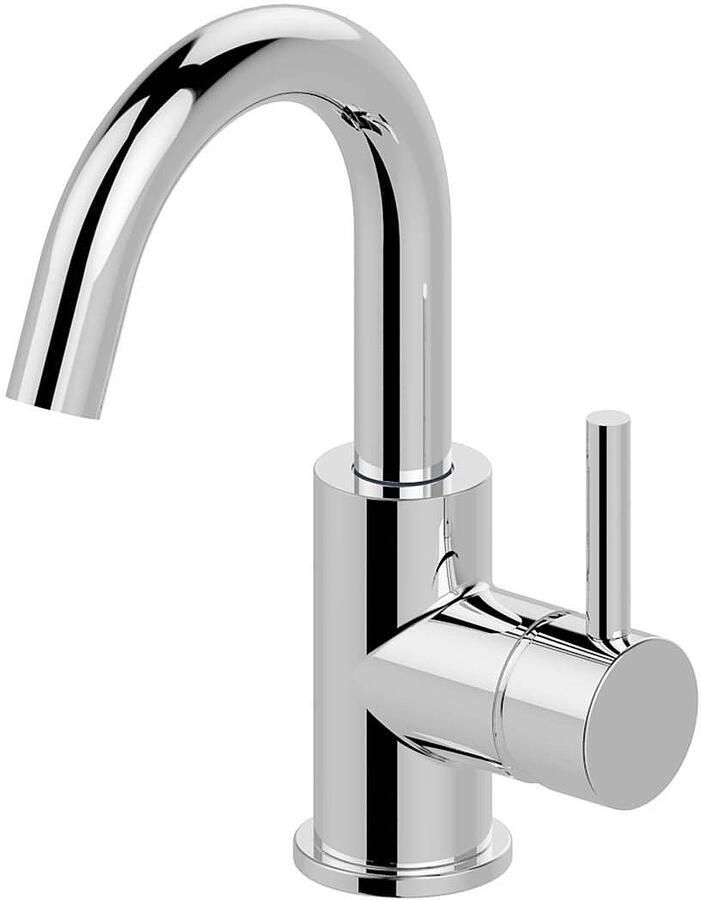 Italy Sanitair Caral opbouw wastafelkraan met waste draaibare uitloop chroom