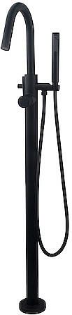 Italy Sanitair Caral vrijstaande badmengkraan compleet matzwart