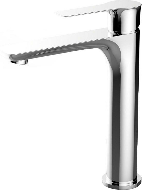 Italy Sanitair Casma eenhendel wastafelmengkraan hoog chroom