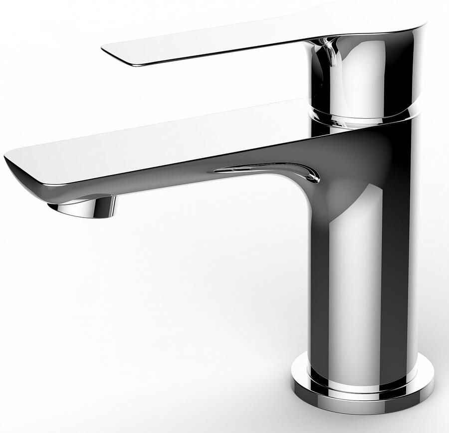 Italy Sanitair Casma eenhendel wastafelmengkraan laag chroom