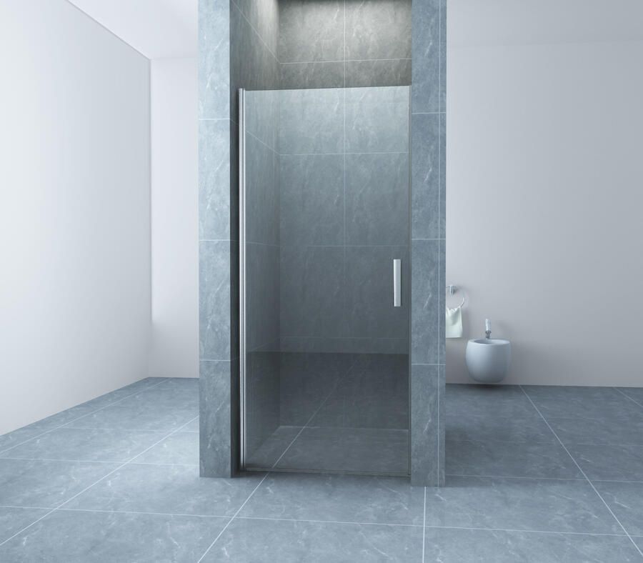 Italy Sanitair Eco nisdeur met profiel 900x1950 6mm