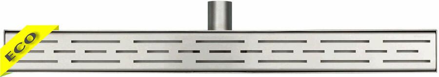 Italy Sanitair Eco RVS douchegoot 100cm