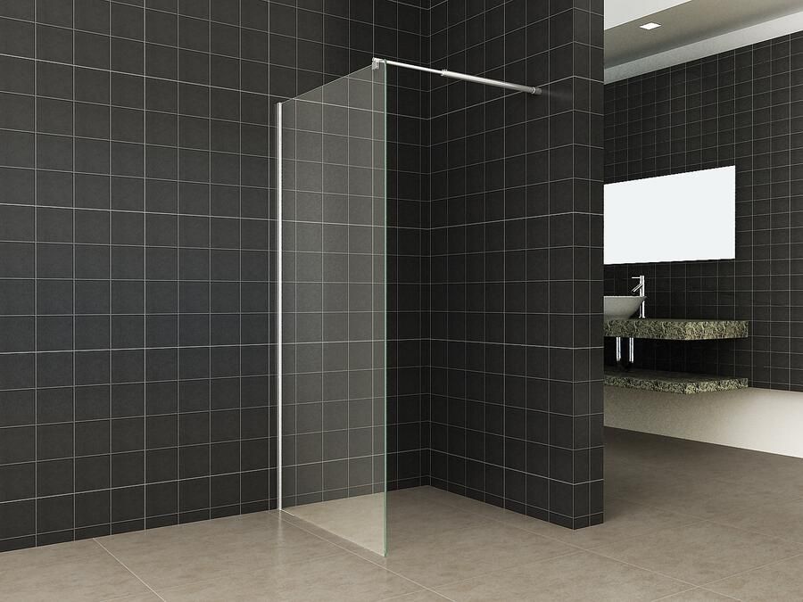 Italy Sanitair Eco zijwand voor Eco nisdeur 1000x1950 6mm - Foto 2