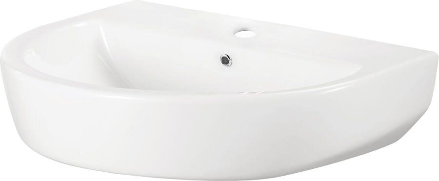 Italy Sanitair Wiesbaden Fold wastafel 60x45cm wit