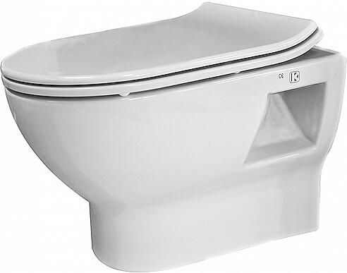 Italy Sanitair Mercurius wandcloset met Flatline closetzitting wit