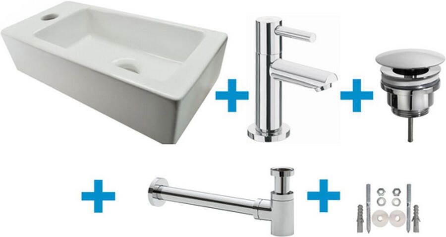 Italy Sanitair one Pack MiniRhea links compleet wit