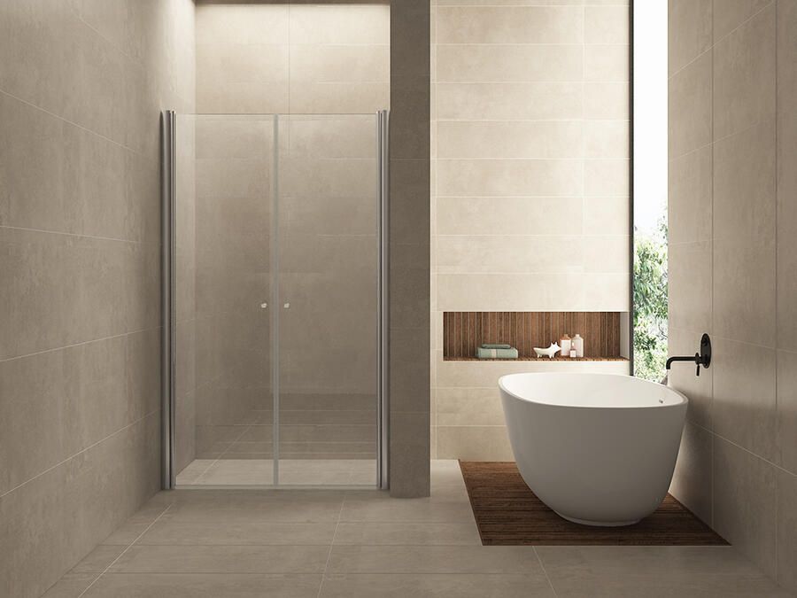 Italy Sanitair Pendeldeur in nis 1000x2000 6mm NANO glas