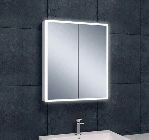 Italy Sanitair Quatro spiegelkast +verlichting 60x70x13